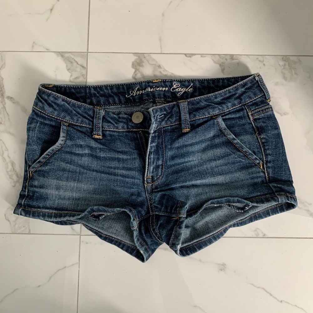 American eagle jean shorts